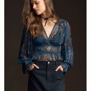 Anthropology Maeve top